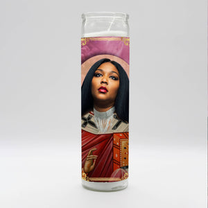 Lizzo Devotional Prayer Saint Candle