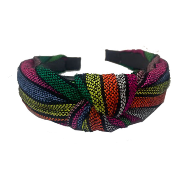 Black Stripe Mexican Headband