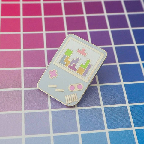 Gameboy Tetris - Enamel Pin