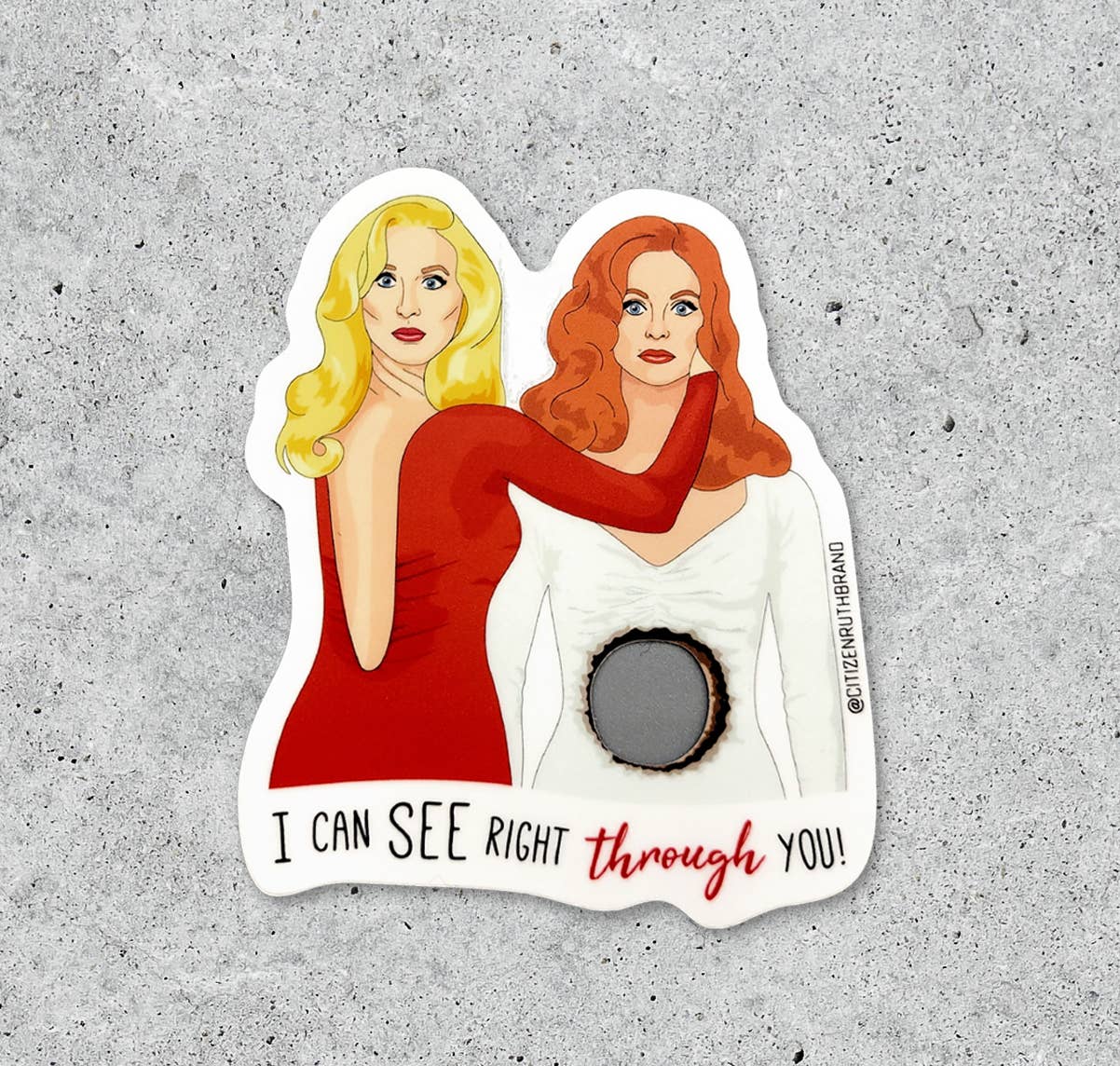 Death Becomes Her Sticker