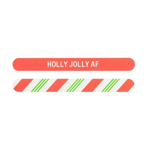 Holly Jolly AF Nail File